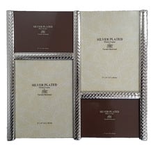 4 Slot Silver Plated Collage Photo Frame